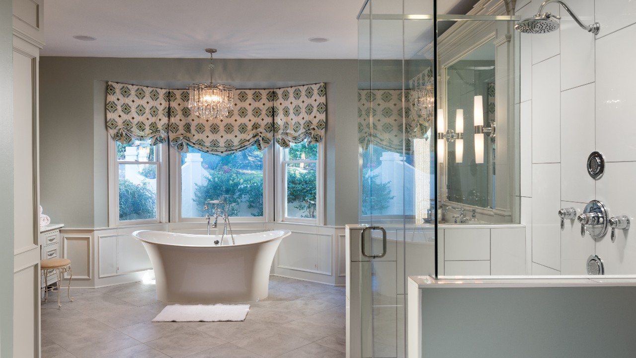 Elegant Master Bath & Foyer Remodel