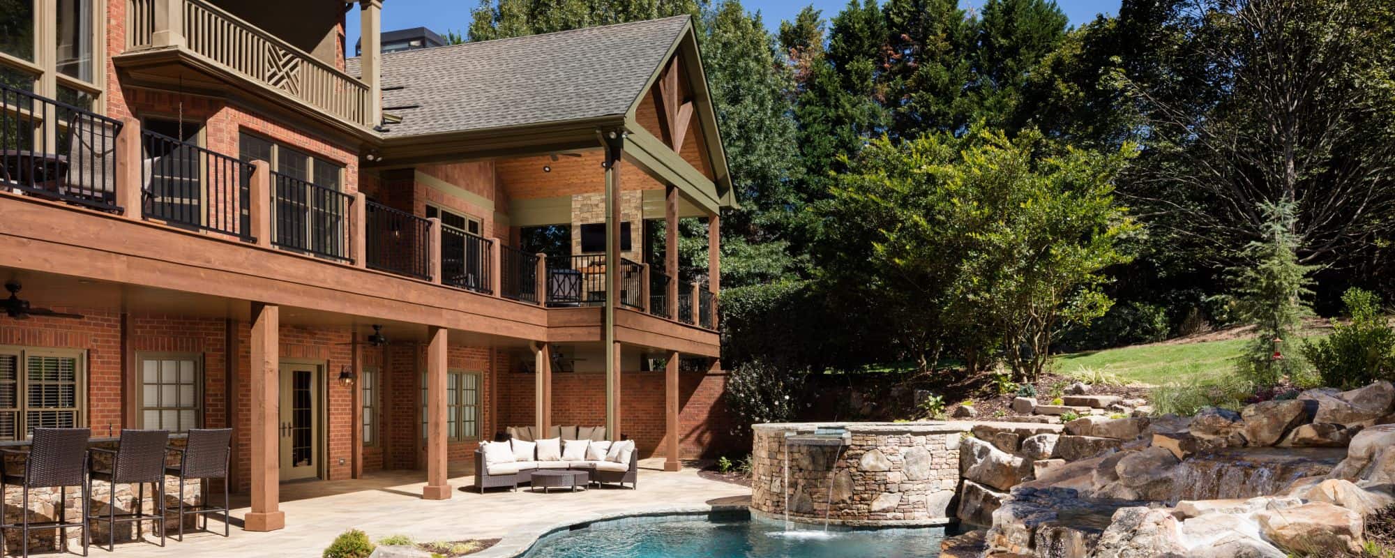 Natural Freeform Pool & Outdoor Sanctuary