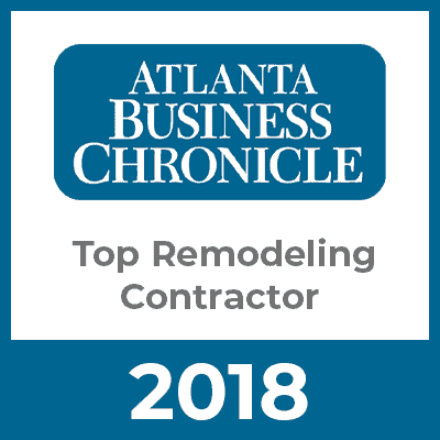 Atlanta Business Chronicle Top Remodeling Contractor 2018