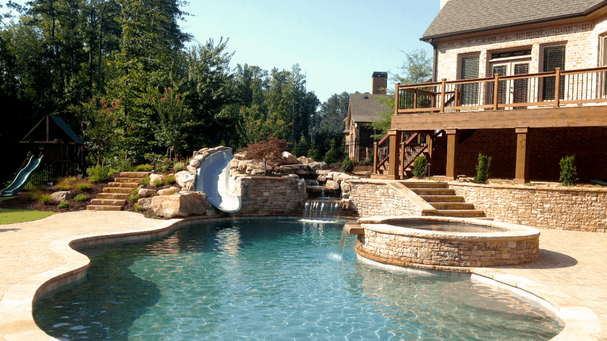 Alpharetta Custom Pool Builder Home Remodeling & Design Outdoor Living