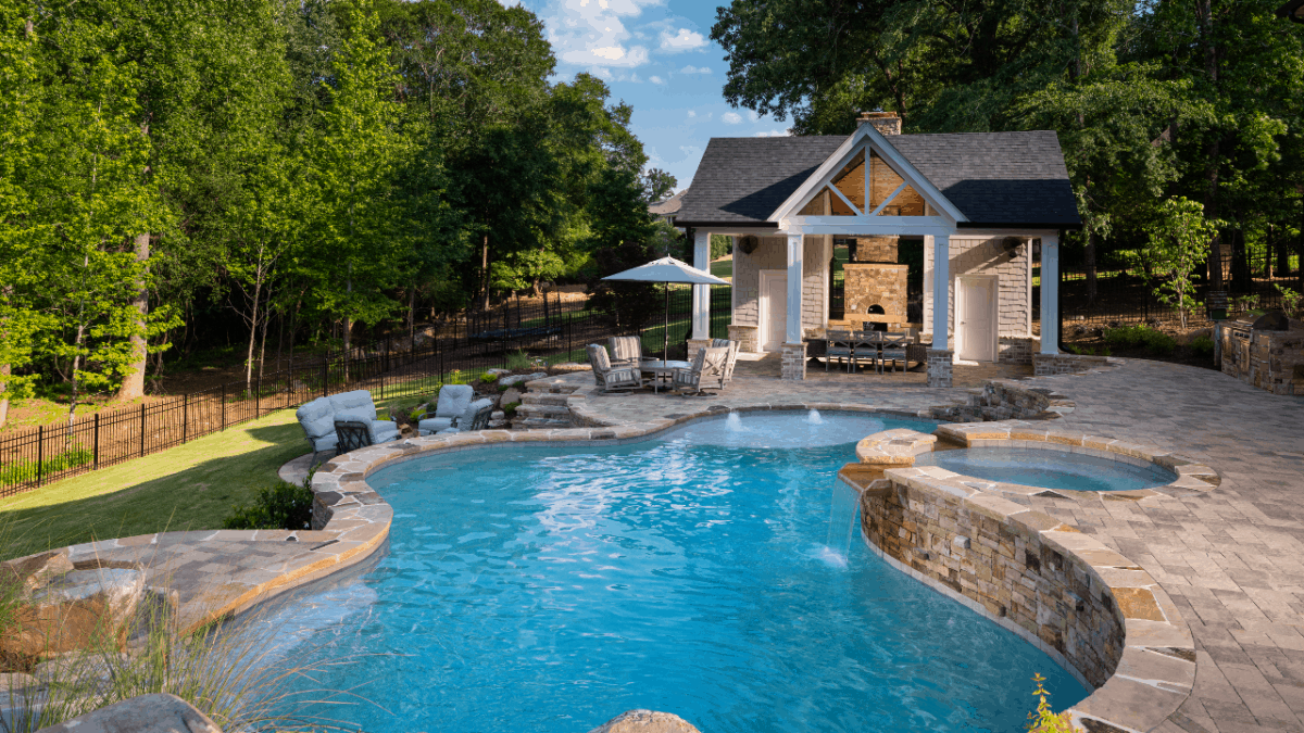 Roswell Pool Design Kitchen, Bath, & Landscape Design & Construction